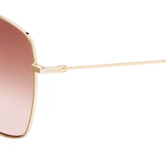 Gucci Chain Logo sunglasses tortoise GG removable dangling acetate charms - Picture 4 of 5